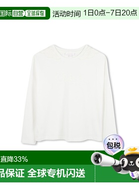 1h可退 香港直邮Chloe 蔻依 女童 m/l T恤衬衫童装 C20249K