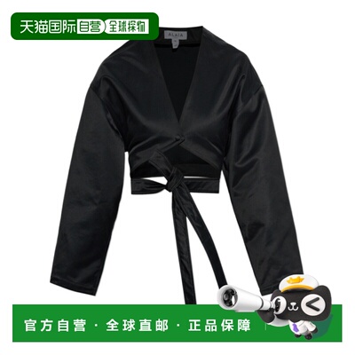 1h可退 香港直邮ALAIA 女士外套 AA9V1296W142C995 SS2026 黑色