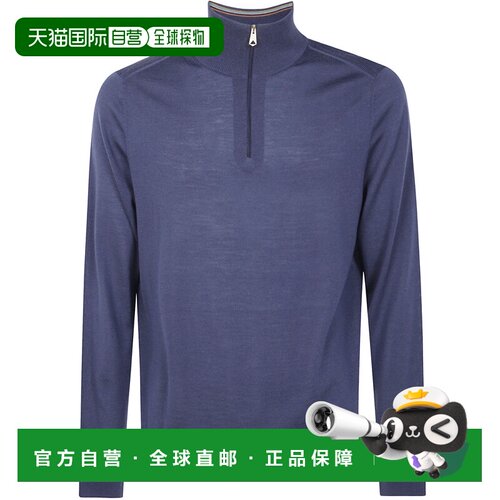 香港直邮Paul Smith 保罗 史密斯 男士 拉链领毛衣 M1R971ZW03154