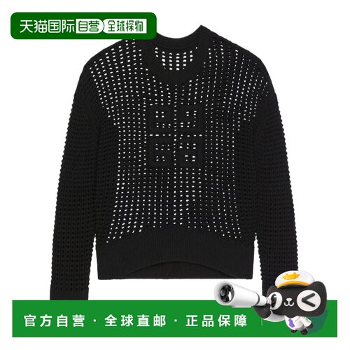 香港直邮Givenchy 4G羊毛羊绒长袖针织衫毛衣 BW90RF4ZN0