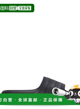 1h可退 香港直邮Adidas 女士 GX1979/CBLACK CLOWHI CBLACK 拖鞋