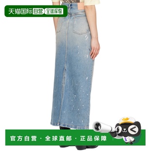 1h可退 香港直邮25FW 腰带环牛仔半身裙 Women包臀裙a字裙