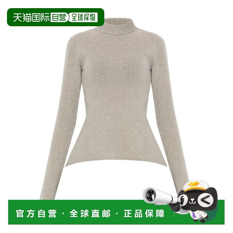 香港直邮Rick Owens 圆领长袖毛衣 RP02C1681WSBR