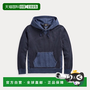 自营欧洲直邮RALPH LAUREN拉夫劳伦 RRL棉质连帽衫卫衣纯棉