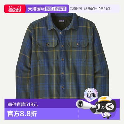 自营欧洲直邮PATAGONIA 男士Fjord Loft衬衫