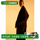 自营欧洲直邮Mango芒果 女士黑色羊毛混纺西装 裤