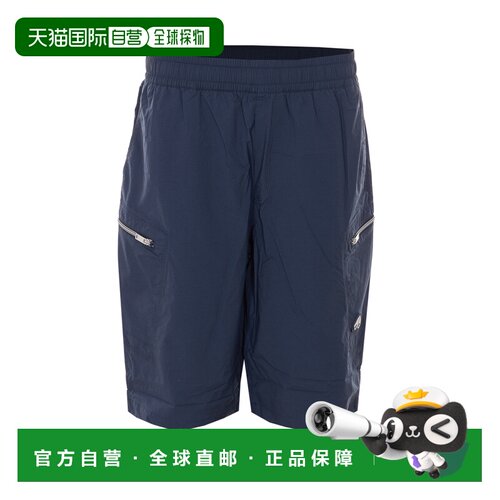 香港直邮MOOSE KNUCKLES 男士短裤 M16MR770833 SS2026 蓝色