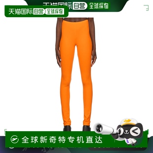 MM6 马丁 马吉拉 橙色弹性打 女士 Maison 香港直邮Mm6 Margiela