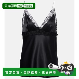 女士 1h可退 莲娜丽姿 Ricci 蕾丝边真丝混纺缎面吊 香港直邮Nina