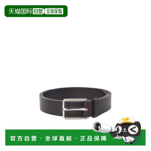 1h可退 香港直邮BOSS HUGO BOSS 男士腰带 50558778202 SS2026 黑