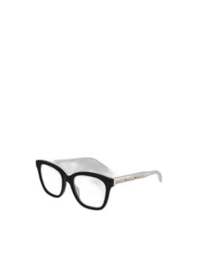 自营Gucci 黑色方形平光镜 GG0566ON古驰