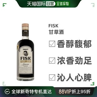 欧洲直邮Fisk纯正甘草酒口感轻柔细腻优雅丝滑精致酒体顺滑700ml