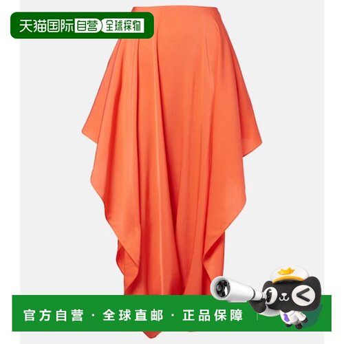 香港直邮alaia 女士 Peek 不对称卡迪中长半身裙