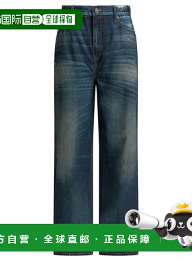 1h可退 香港直邮GOLDEN GOOSE 女士 PANTALONE CON STAMPA 牛仔裤