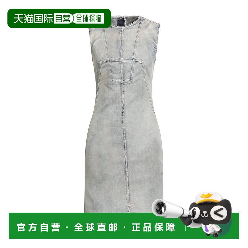 1h可退 香港直邮rick owens 瑞克 欧文斯 DRKSHDW 女士 牛仔连衣