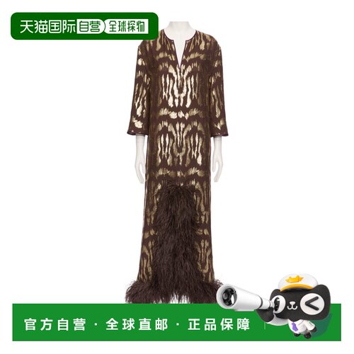1h可退 Valentino 长袖连衣裙 BVALC0AEA长裙