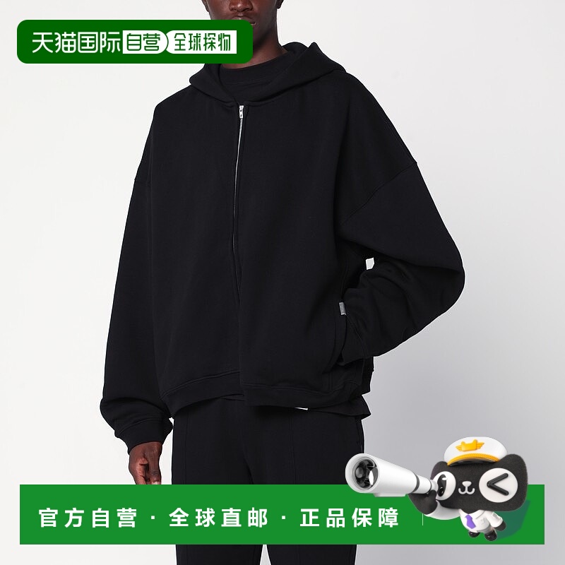 香港直邮Represent 男士 黑色拉链连帽衫 INM414CO001