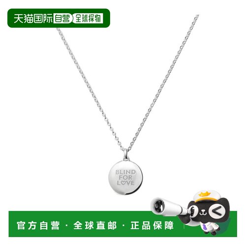 香港直邮Gucci “Blind for Love”吊坠项链 843587J8400
