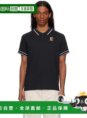 香港直邮Nike 耐克 男士 黑色 Court Heritage Polo 衫 FQ2101010