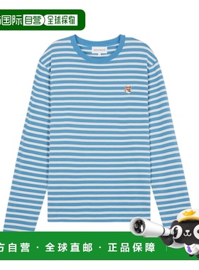 香港直邮Maison Kitsune 圆领长袖T恤 LM00105KJ0046