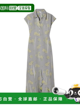 香港直邮Acne Studios 翻领短袖连衣裙 A20813新款