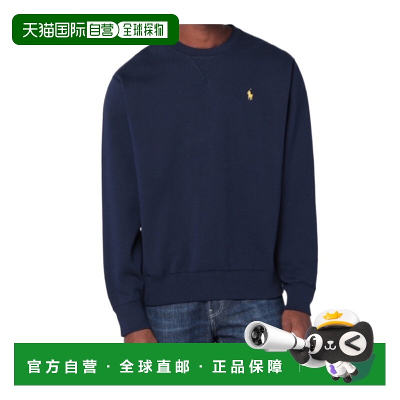 香港直邮Polo Ralph Lauren 圆领卫衣 710P01523长袖刺绣