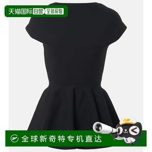 香港直邮Alaia 收腰上衣 1h可退 女士 black黑色 舒适时尚