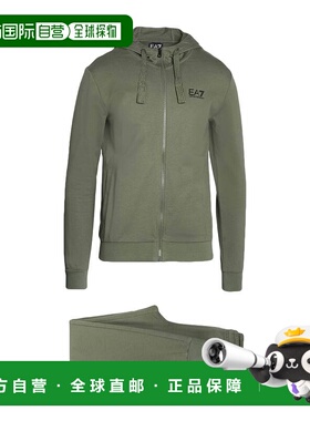 1h可退 香港直邮Ea7 男士 Outfit 运动运动装 green绿色 舒适时尚