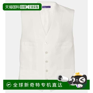 拉爾夫勞倫 女士 香港直郵Ralph Jaiden 亞麻背心 Lauren 1h可退