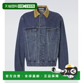 1h可退 灯芯绒饰边牛仔布夹克 男士 香港直邮J.W. Anderson