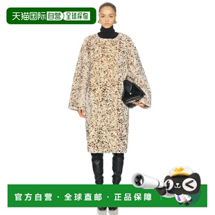 1h可退 香港直邮toteme 女士 Stracciatella 毛羊皮大衣 254WRO02