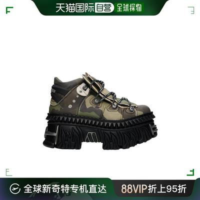 香港直邮Vetements 维特萌 男士 迷彩图案低帮板鞋 UE64SN130C