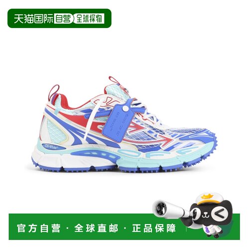 香港直邮off-white 男士 FIERY M-BE RIGHT BACK 红色宝蓝蓝色网