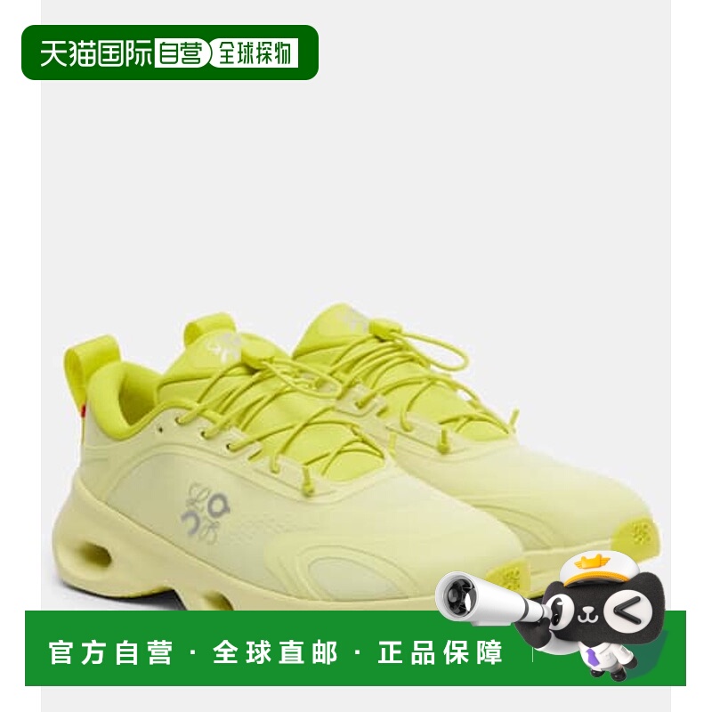 1h可退 香港直邮LOEWE 罗意威 女士 x On Cloud 跑步鞋 green绿色
