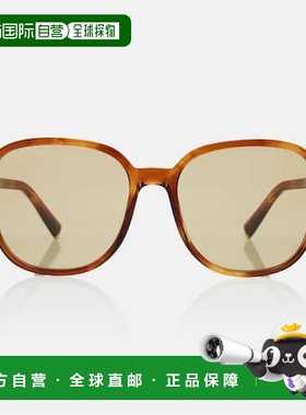 1h可退 香港直邮Miu Miu 缪缪 女士 Miu Regard 方框太阳眼镜