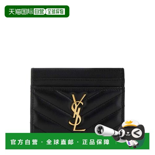 1h可退 香港直邮SAINT LAURENT 女士卡包 423291AAA441000 CO 黑