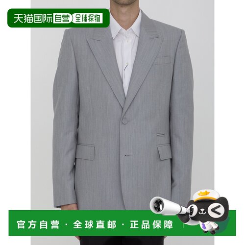 1h可退 欧洲直邮DIOR HOMME 男士夹克 493C202A6202820 AW2024 灰