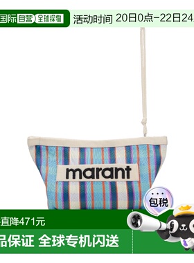 1h可退 香港直邮Isabel Marant Powden 格纹手拿包 PO0001FAA1X17