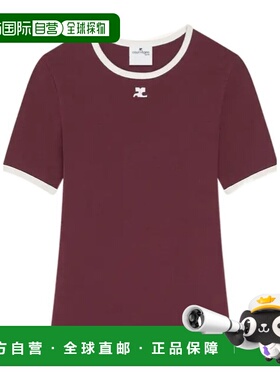 1h可退 香港直邮Courreges 短袖T恤 125JTS017JS0203-