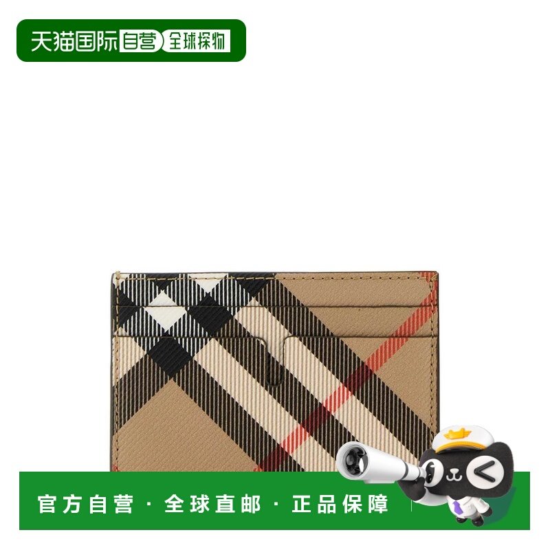 1h可退 香港直邮Burberry 巴宝莉 男士 格纹卡夹 8091914卡包,箱包皮具/热销女包/男包,卡包,淘宝优惠券,粉丝福利购,淘宝优惠卷