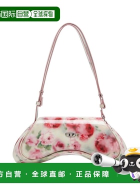 1h可退 香港直邮Diesel 迪赛 女士 Play 圖案印花單肩包 X10221P6