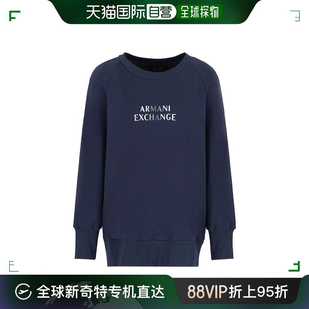 香港直邮armani exchange 女士 长袖卫衣 3dym25yjeez