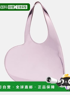 香港直邮Coperni 女士 Heart Mini metallic tote bag 托特包 004