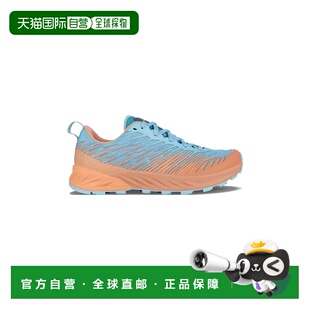 自营欧洲直邮Lowa Amplux女士蜜瓜橙/冰川蓝EVA强抓地力越野跑鞋