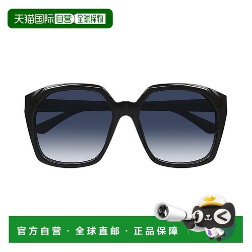 1h可退 香港直邮Chloe 蔻依 女士 徽标太阳镜 CH0280S black黑色