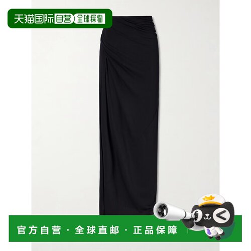 香港直邮RICK OWENS 女士半身裙 SS2026LI01F7324CVI09BLACK长裙
