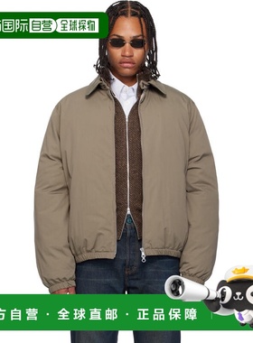 1h可退 香港直邮Our Legacy 男士 卡其色 Avenue Puffa 夹克 M425
