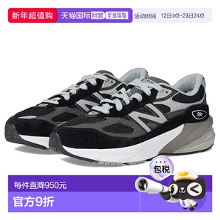 1h可退 香港直邮New Balance  男童 990v6 运动休闲鞋(大童)童鞋
