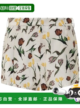 香港直邮Marni 花卉印花短裤 PAMA0595A0UTVA52