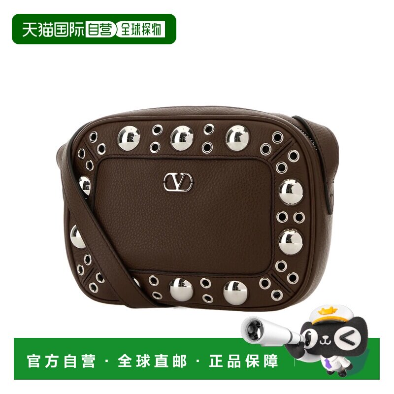 1h可退 香港直邮VALENTINO 男士单肩包 YB0R74MJLW04 AW2025 咖啡